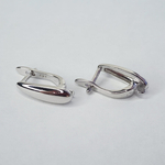 Ювелирные швензы, английский замок, родий, люкс фурнитура