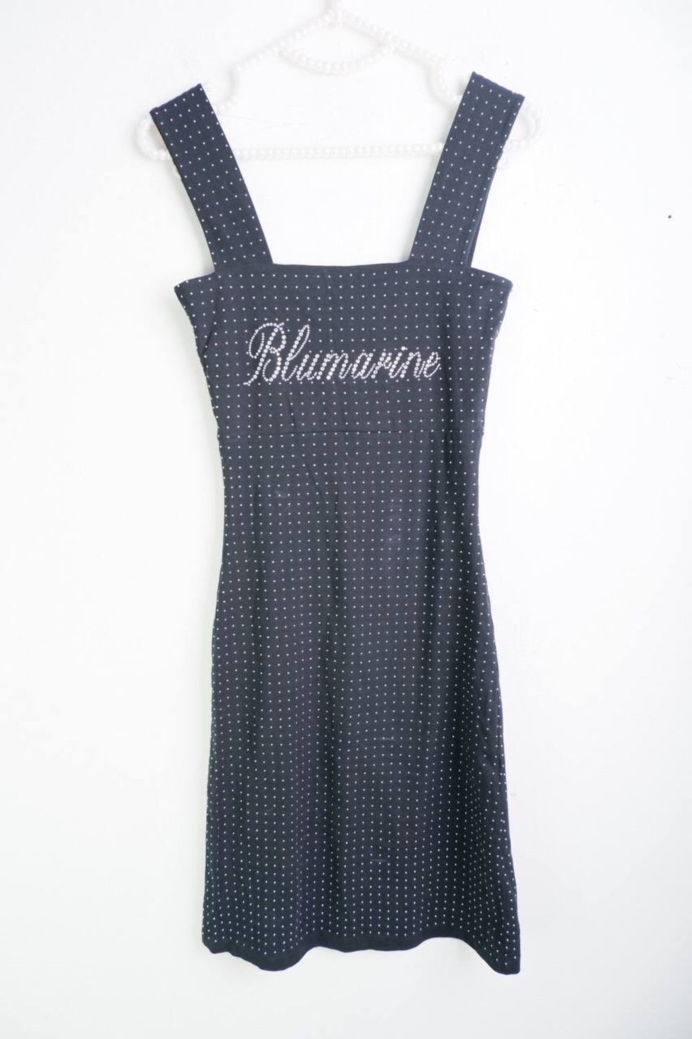 Сарафан Blumarine со стразами, маркировка 36, визуально на 44 размер
