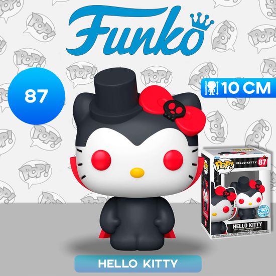 Фигурка Funko POP! Hello Kitty as Dracula (Exc) (87) 82187 / Фигурка Фанко ПОП! по мотивам франшизы "Hello Kitty"
