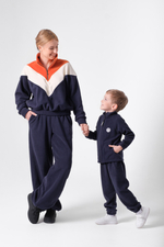 Костюм женский флисовый с олимпийкой "Полярная ночь"