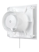 Вентилятор накладной QUADRO D100 тяговый выключатель