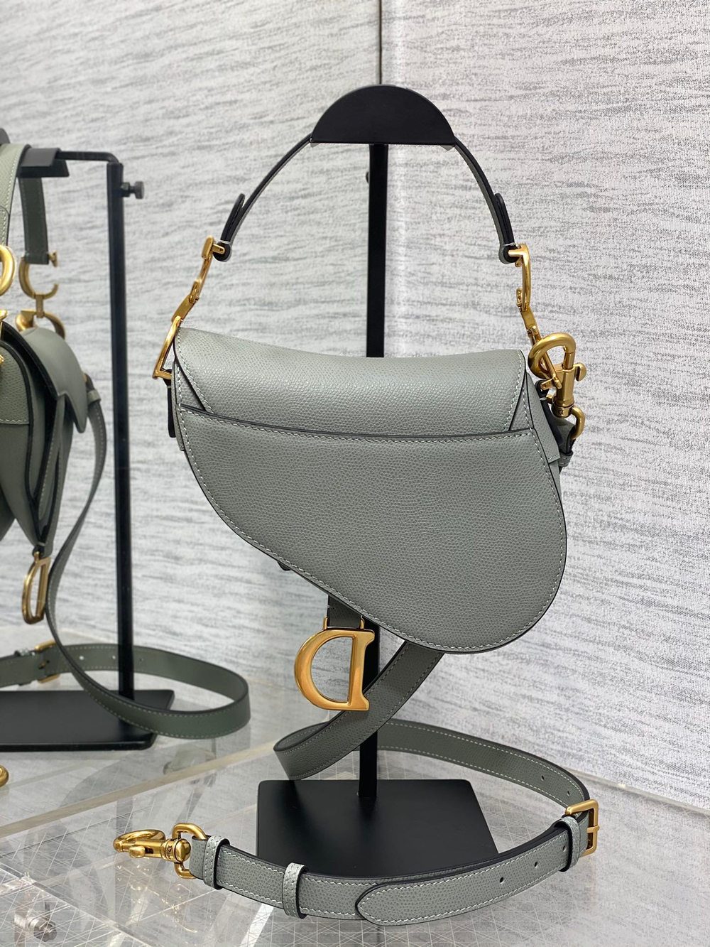 Christian Dior Small Saddle Bag with Strap