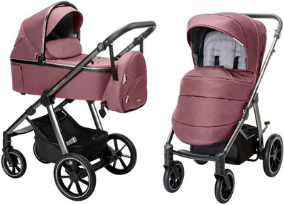 Детская коляска Espiro Bueno 2 в 1 2023 308 Heather pink