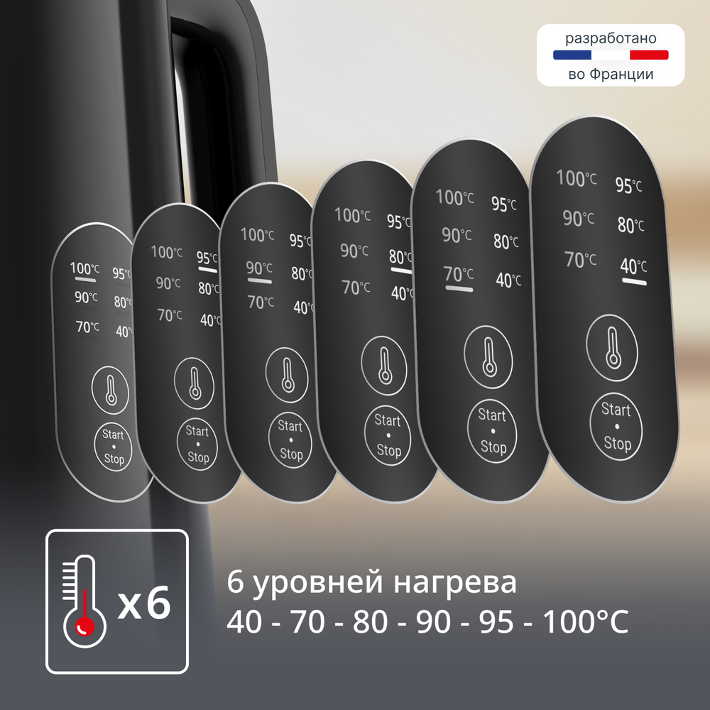 Электрический чайник Tefal Thermo Protect Control KO6518E0