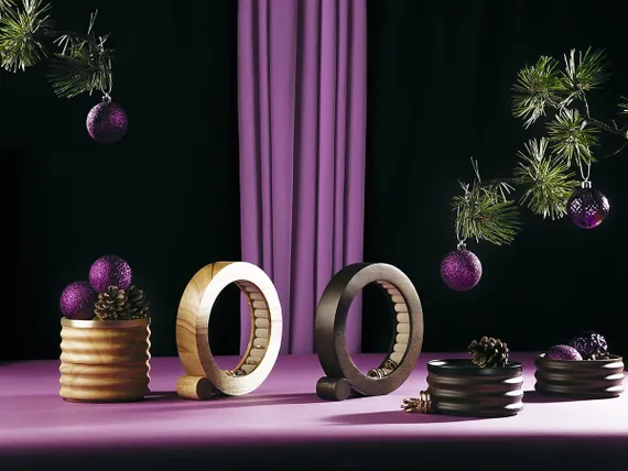 Шкатулка для украшений tesora, черный орех