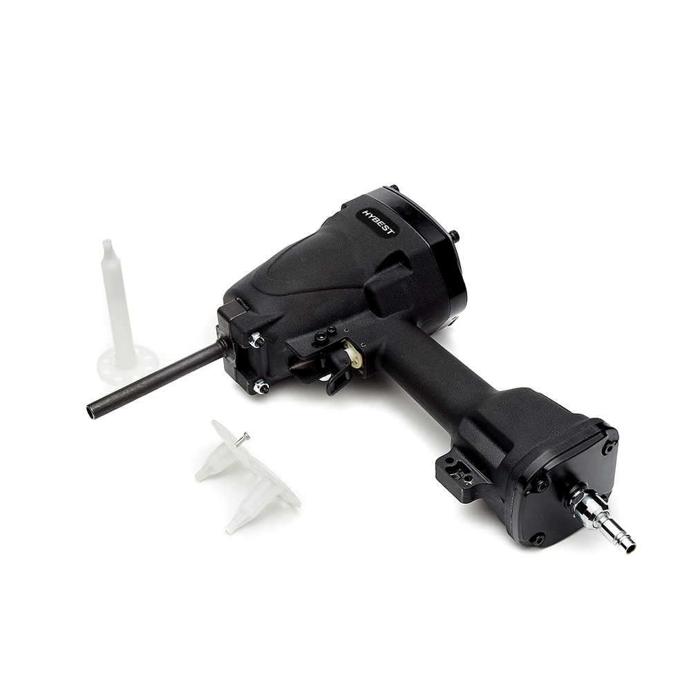 Пистолет монтажный для утеплителя Hybest BW120C (пневматический, тарельчатый дюбель гриб IN)