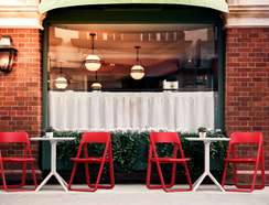 Стул складной Dream красный