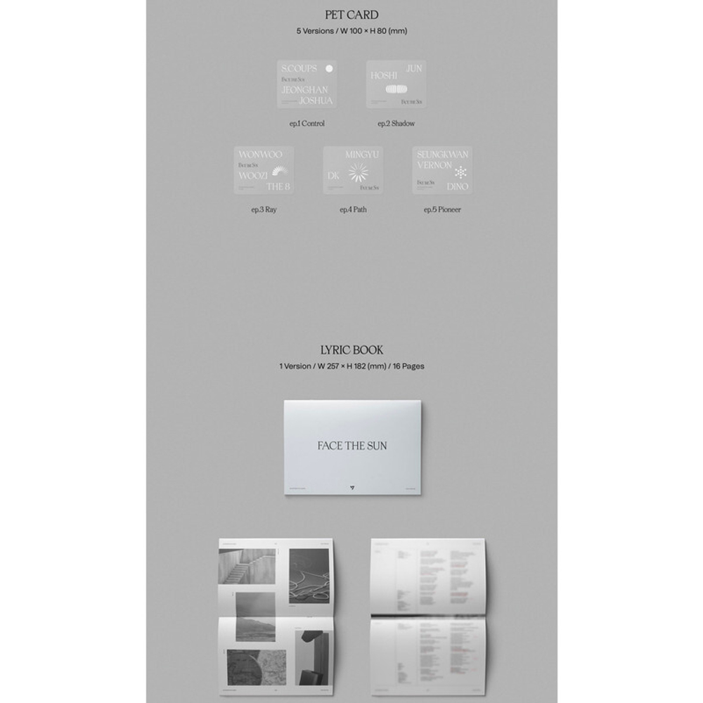Альбом Seventeen Face the Sun