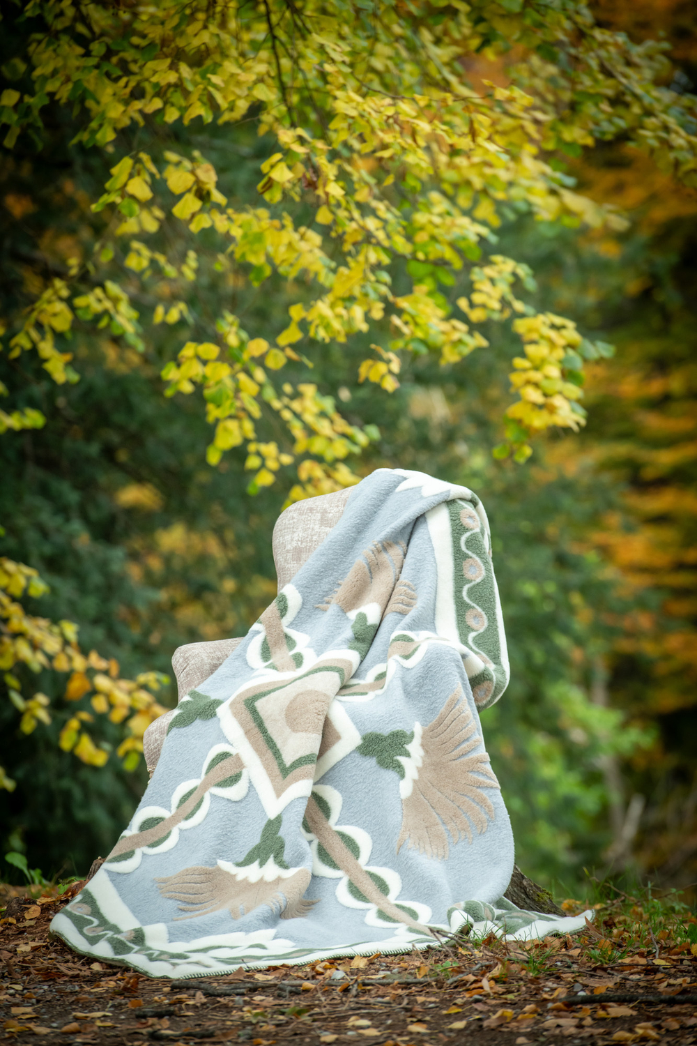 Плед 150x190 Frati Home Trionfale Verde зеленый