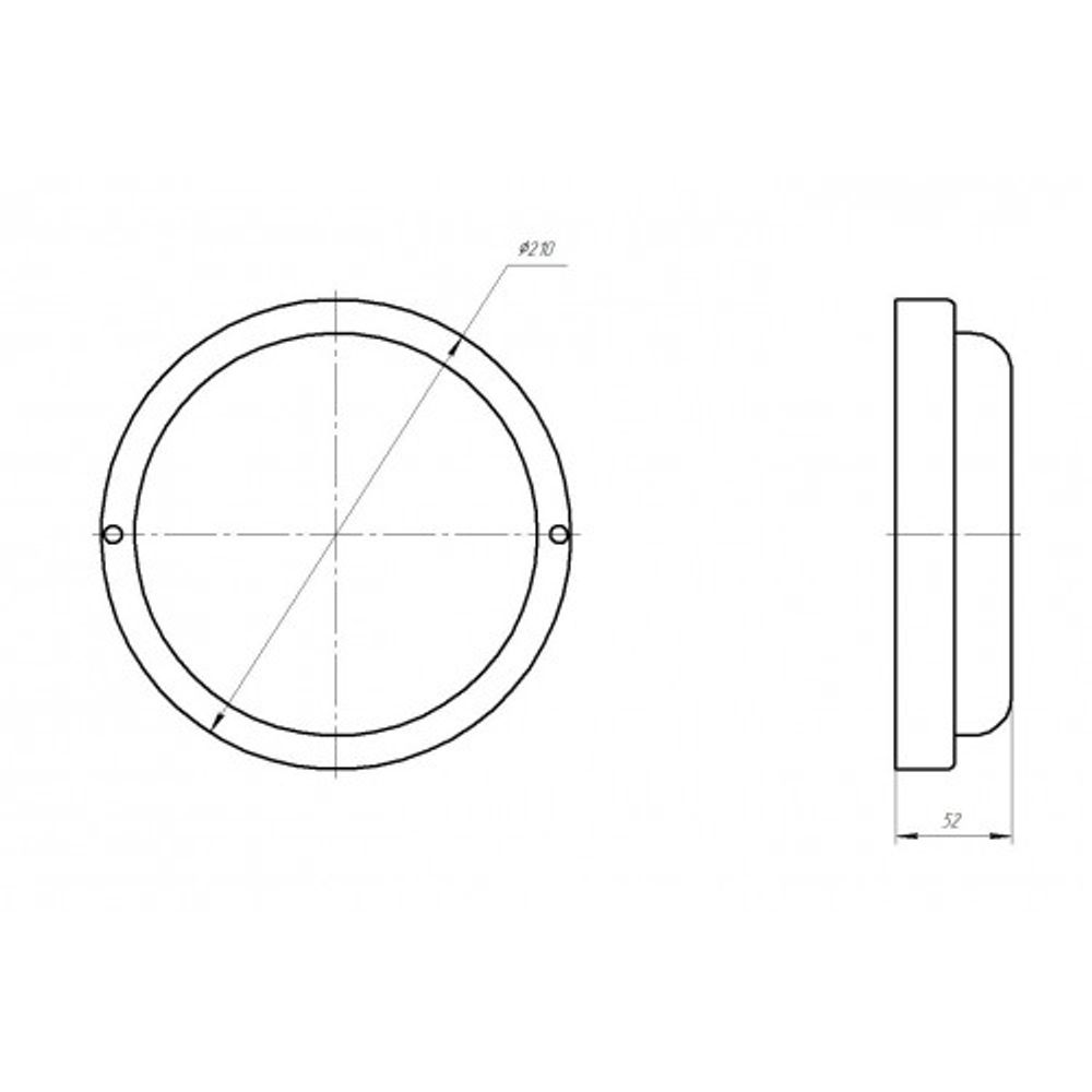 Светильник ЖКХ светодиодный ЭРА SPB-201-0-65K-018 IP65 18Вт 6500К D185 круг | 