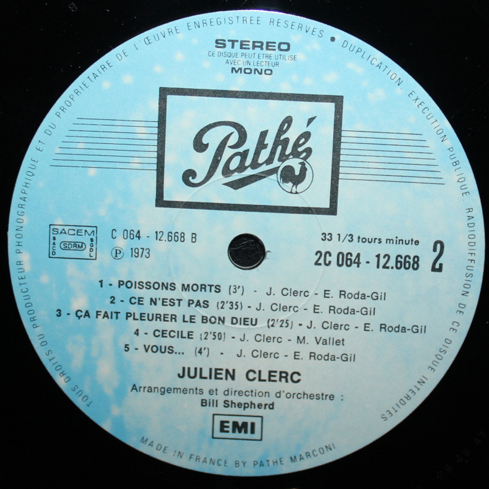 Julien Clerc / Julien (LP)
