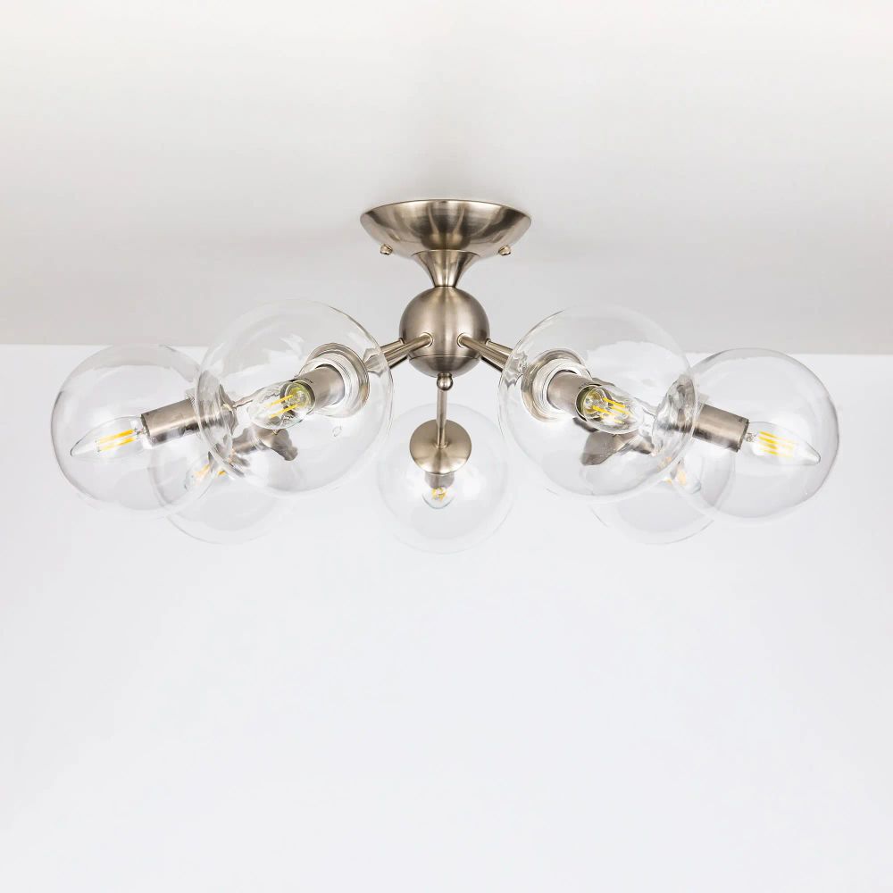 Citilux Томми CL102171 Люстра потолочная Матовый Хром