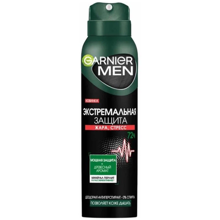 Дезодорант-антиперспирант Garnier Mineral Men Экстримальная защита 150 мл