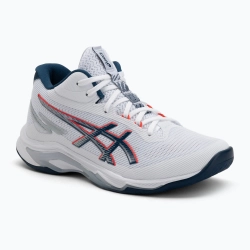 Кроссовки волейбольные ASICS Netburner Ballistic FF 4 white/mako blue