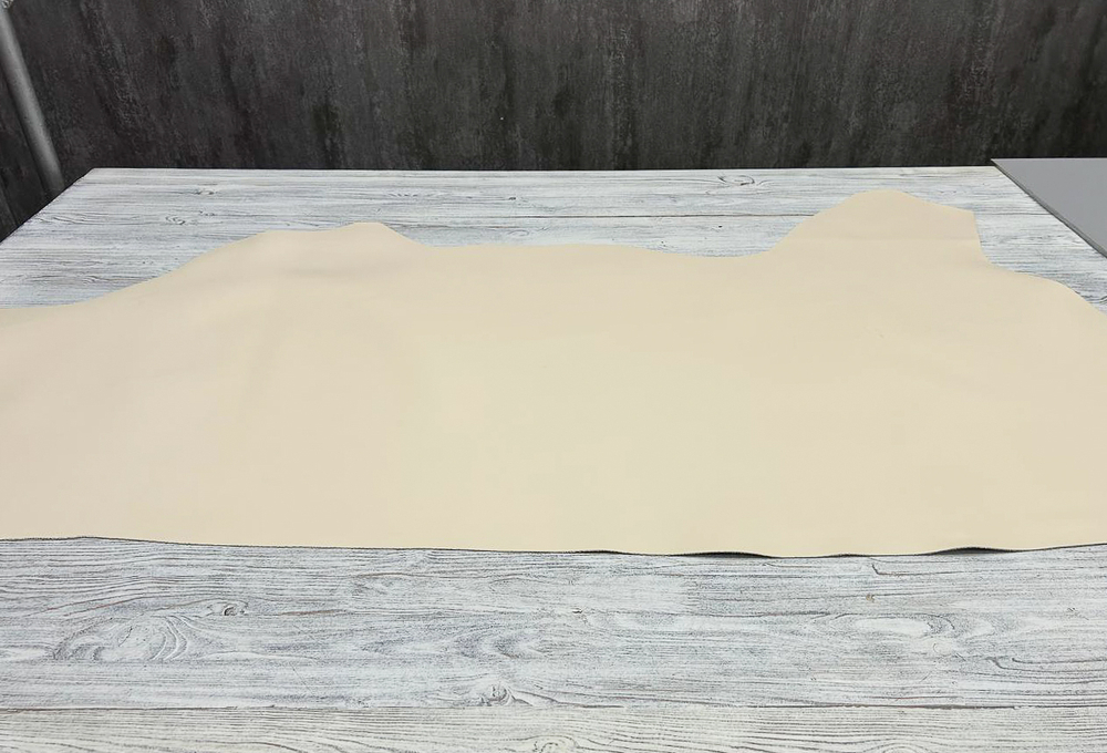 Roano Milk (1,4-1,6 мм), цв. Бежевый, натуральная кожа