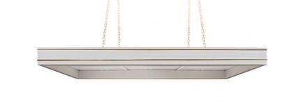 Лампа Neo 3 секции ЛДСП (серый (ЛДСП),фурнитура золото)