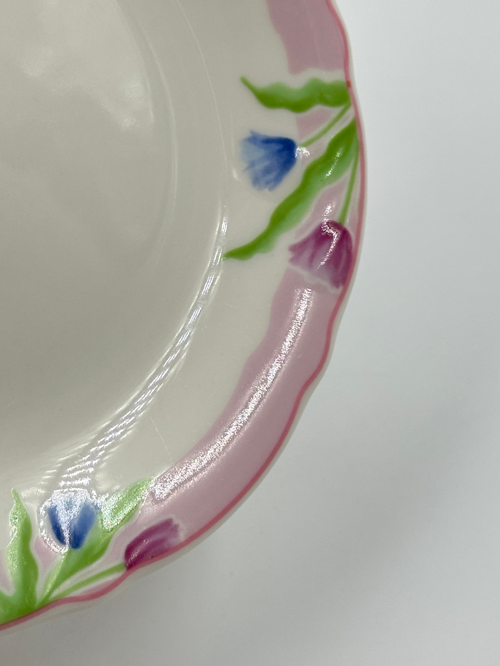 Тарелка 16см с розовой каймой Givenchy by Yamaka