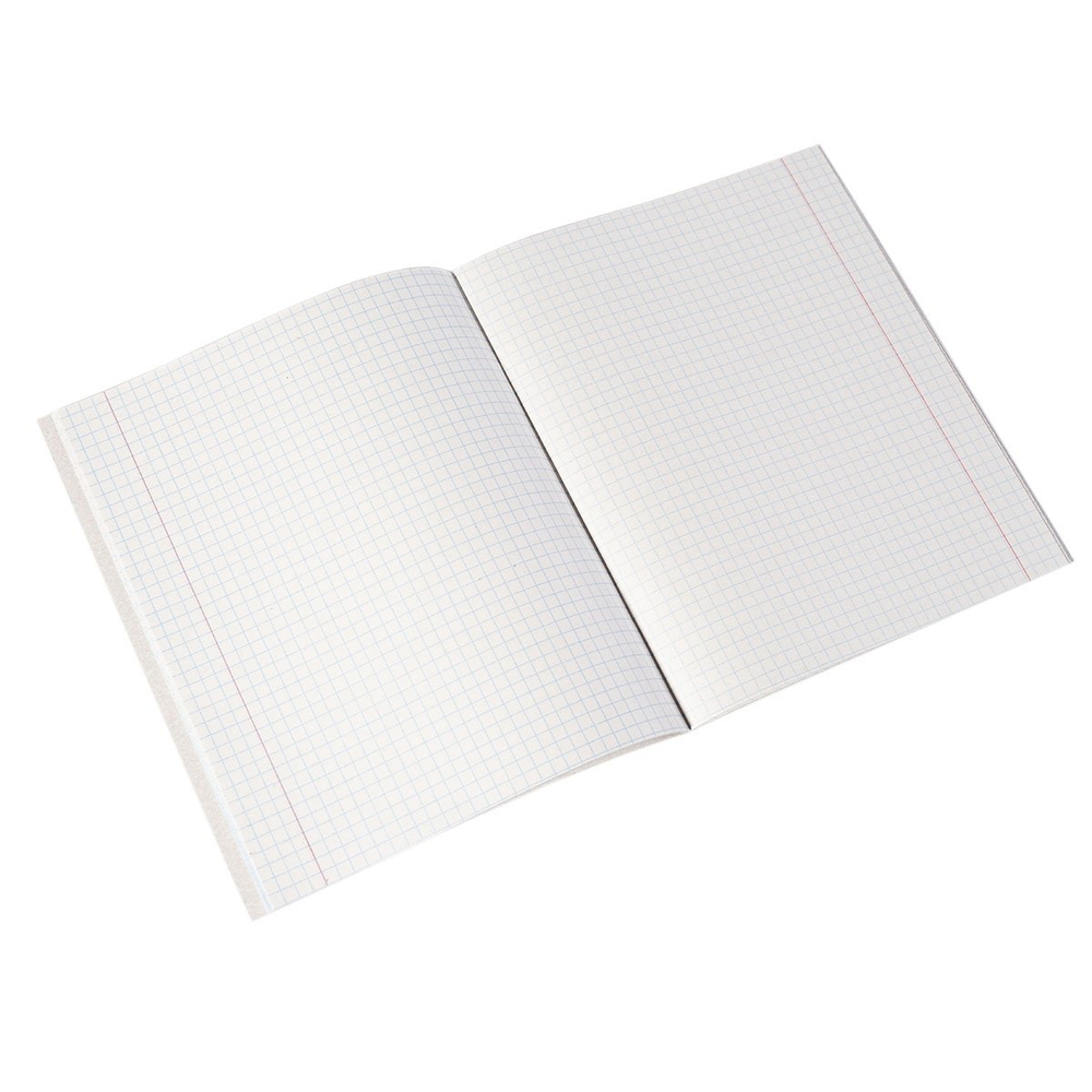 Тетрадь 36 л., А5, клетка, Alingar "Шотландская клетка", скрепка, второй блок 60г/м2, мелованный картон (стандарт), 4 дизайна в пленке т/у