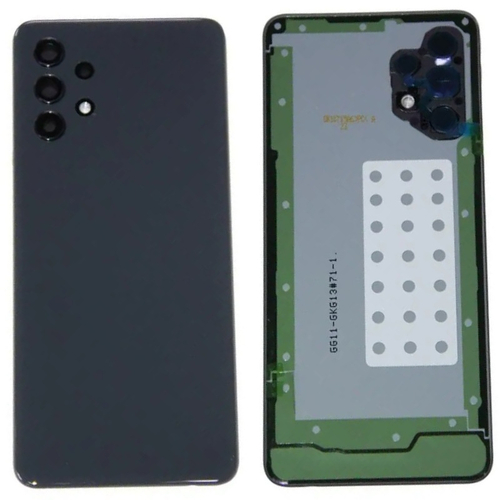 Задняя крышка для Samsung Galaxy A32 (A325F) Черный - Премиум
