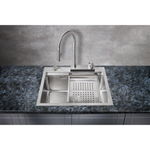 Мойка для кухни Milacio Denia 57 Steel MC.77400 сталь нержавеющая