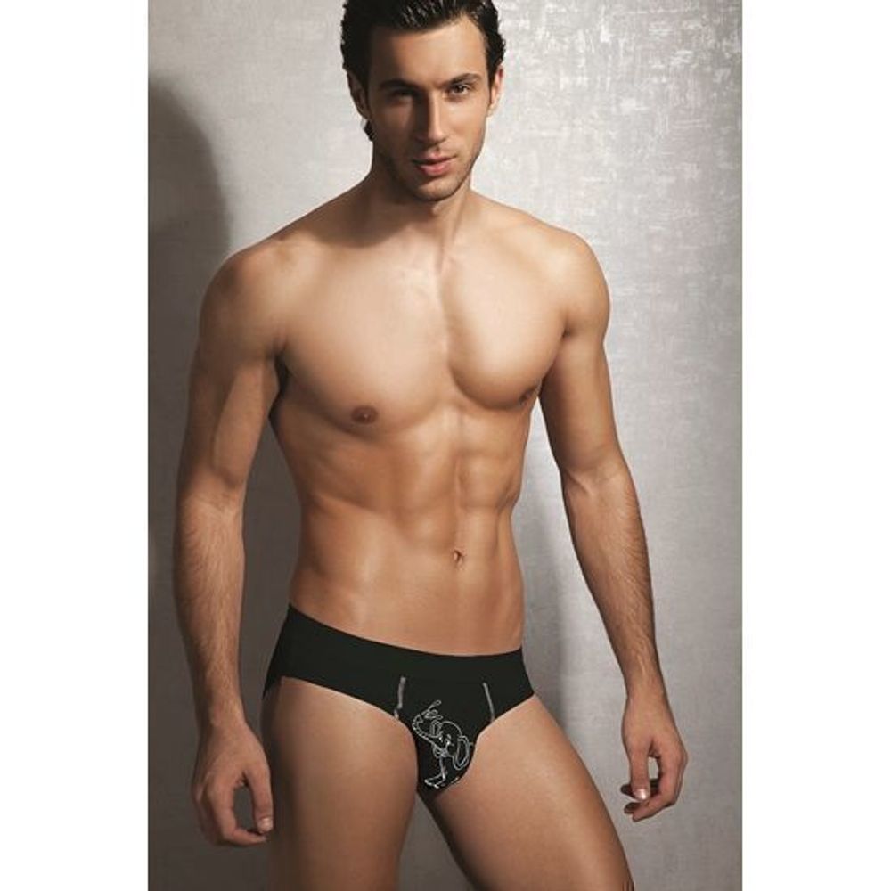 Мужские трусы брифы черные Doreanse 1357