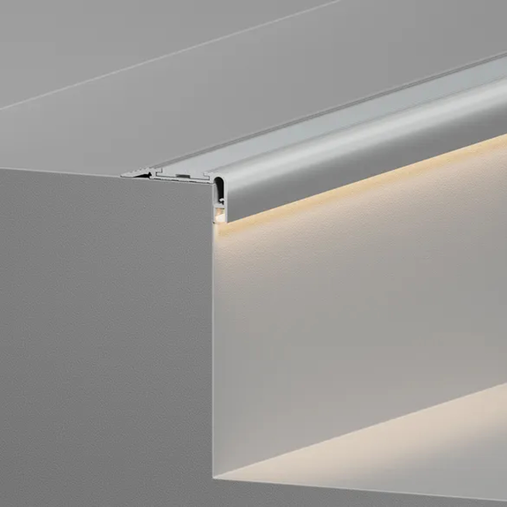 Профиль STAIR-W60-2000 ANOD (Arlight, Алюминий) 060866