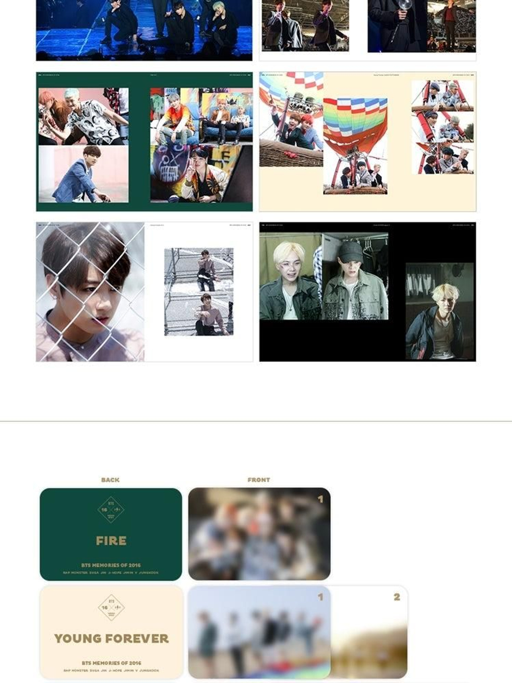 видео BTS - MEMORIES OF 2016 DVD (4 DISC)