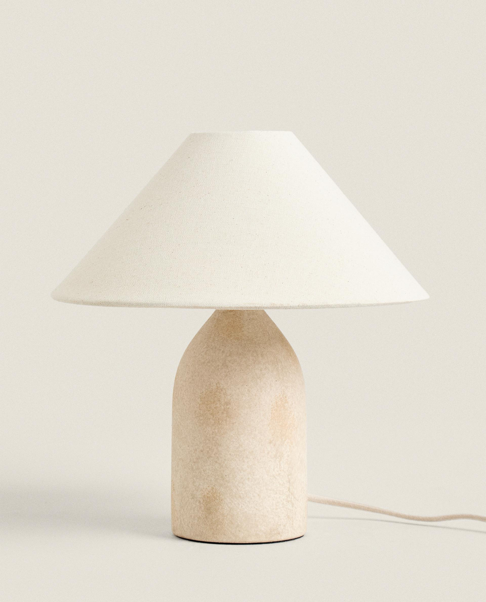 Zara Home Настольная лампа, цвет экрю, 31.5 см
