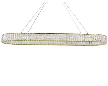 Подвесная люстра 64W 3100K 8240/140 oval gold золото CRYSTAL Newport