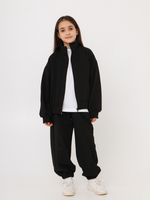 Кофта спортивная School, черная