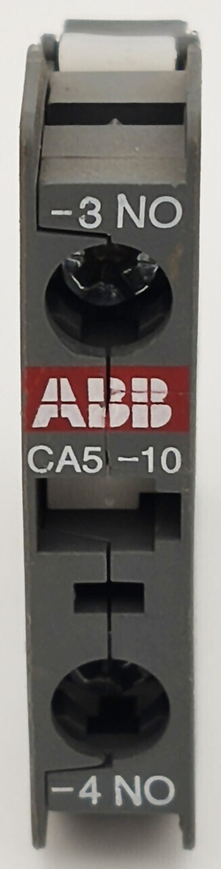 2 шт Контактный блок ABB CA5-10 фронтальный  изделия:1SBN010010R1010