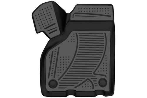 Коврики в салон для LADA Priora, 2010-, Передний левый, 1шт. (полиуретан) F620250E1.FL