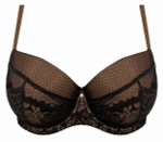 Бюстгальтер на косточках с пуш-ап вкладышами (Размер: 95D) (Цвет: кремовый)