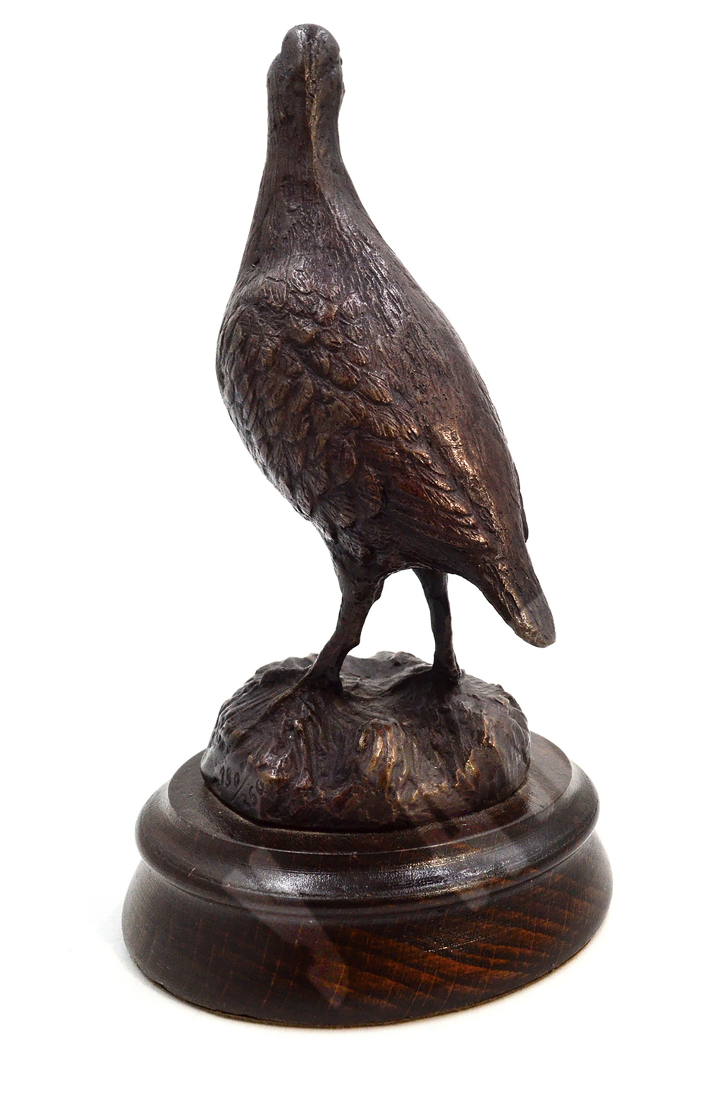 Бронзовая статуэтка «Куропатка». Авт. Лусио Реланьо / Lucio Relaňo. Бронза, литьё. Испания. №150/250