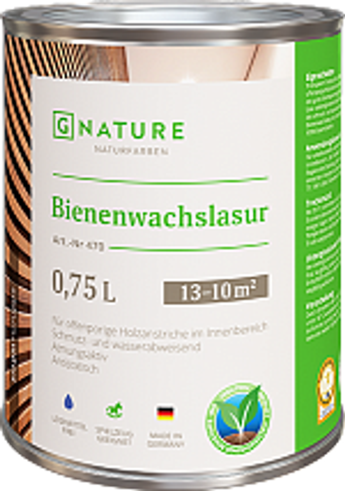 Gnature 471 Bienenwachslasur Лазурь с пчелиным воском