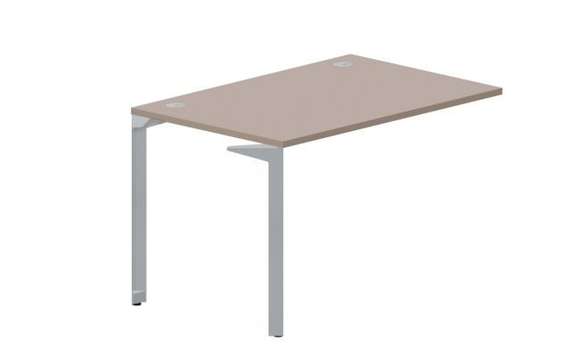 Стол 118х78х75см (2 громмета) - приставной элемент