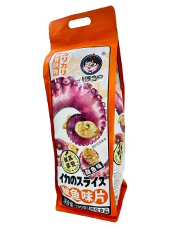 Азиатские чипсы Дандзя со вкусом Кальмара 200 г