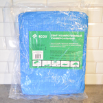 Тент хозяйственный 4*6м, плотность 60г/м2 (синий)