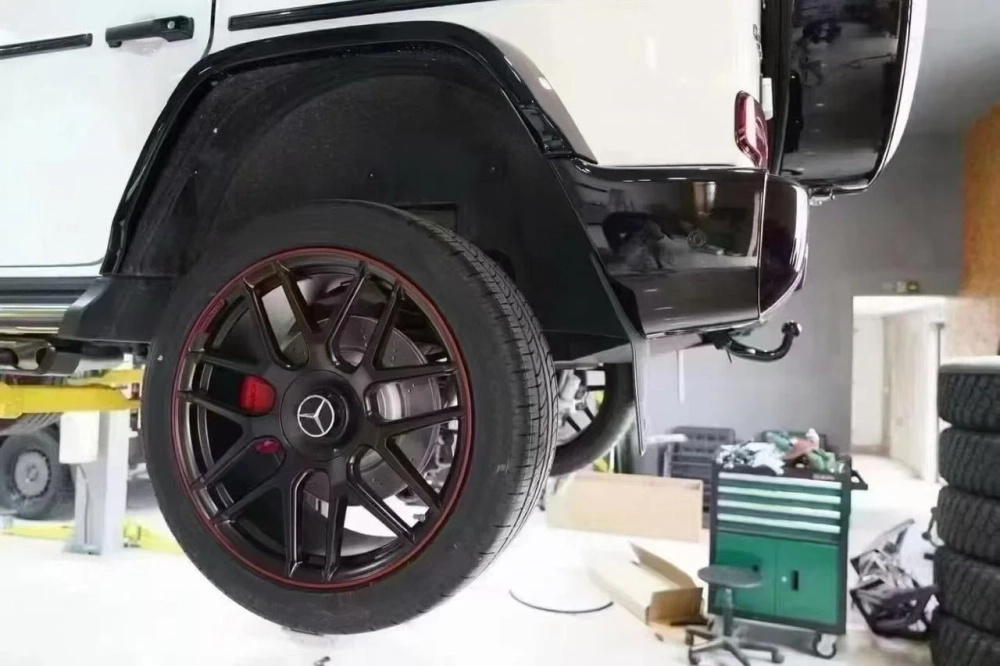 Дополнительный топливный бак 63 литров для Mercedes-Benz G500 G63 W463A W464 2018-2024 Гелик Мерс резервный бак