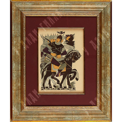 Гончарова Н. Поход Игоря. Солнечное затмение. 1923.