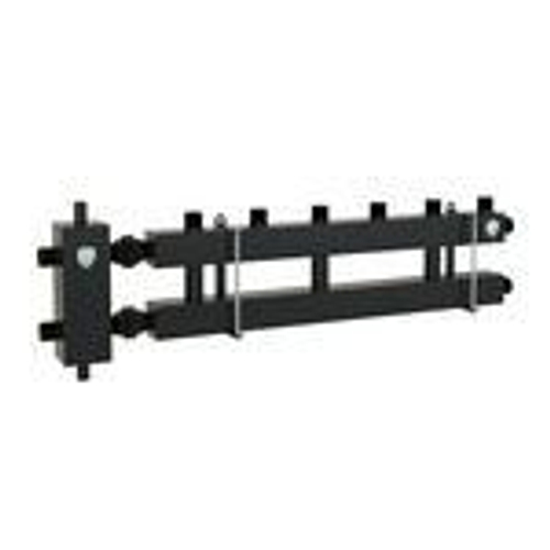 Блок коллекторный на 3(4) выхода, стрелка 60 кВт, в комплекте с кронштейнами