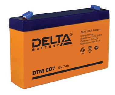 Аккумуляторы Delta DTM 607 - фото 1