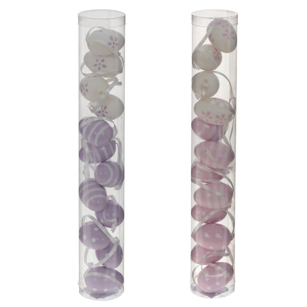 GAEM Набор из 12-ти изделий декоративных подвесных "Яйцо" (2,5*4), L5 W5 H30 см. 2в.