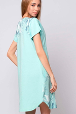 Халат "ПОДСНЕЖНИК" модель Х 086 кулирка