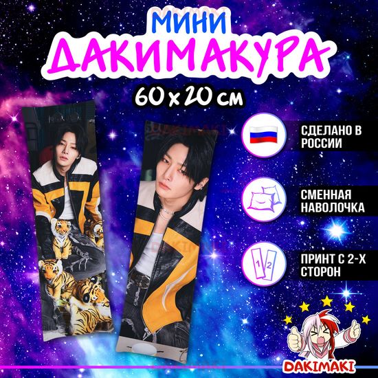 Мини дакимакура Чонин из Стрей Кидс арт. M1117, 60х20 см