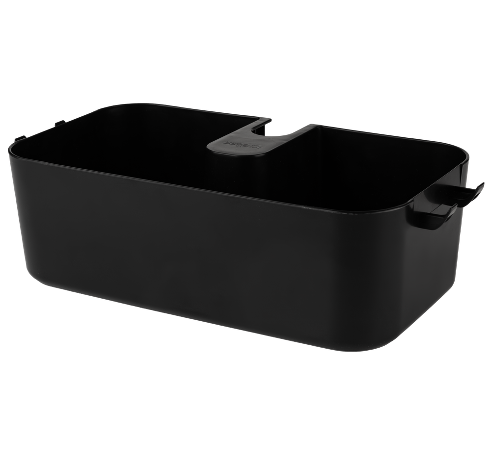 Полка для душа Kvina, цвет базальт, пластик