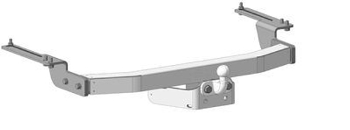 Фаркоп WESO 3079-FL на Toyota Land Cruiser Prado 150/Lexus GX 460 Lux 2010-