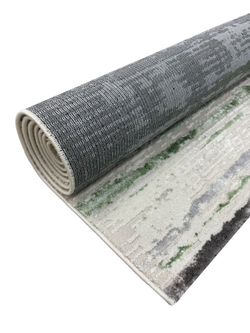 Ковер Kleopatra 38462A Green FLS/L.Grey Прямоугольник