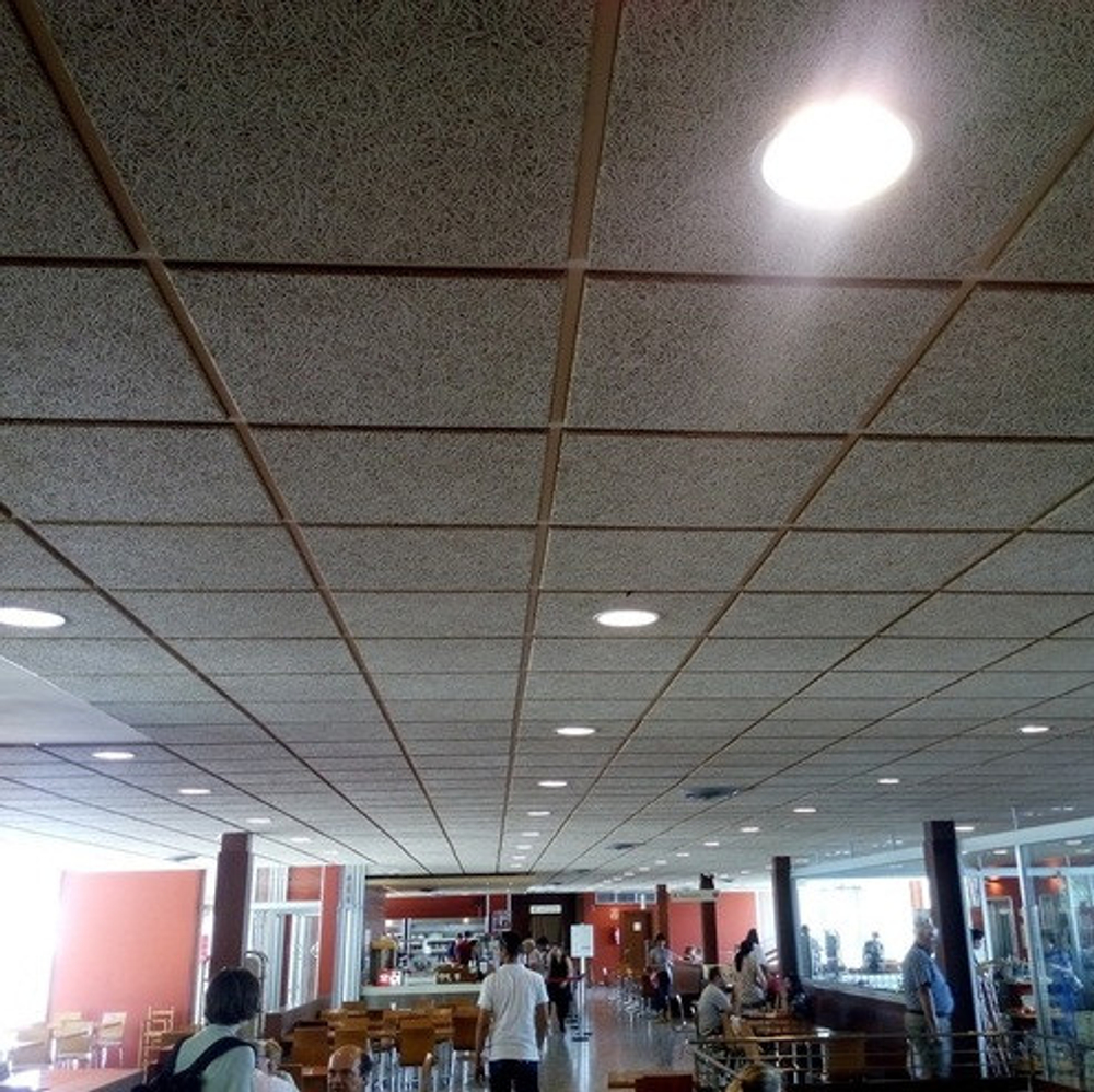 Панель звукоизоляционная Soundec 1,0 черная RAL 9011 600х600х14 мм