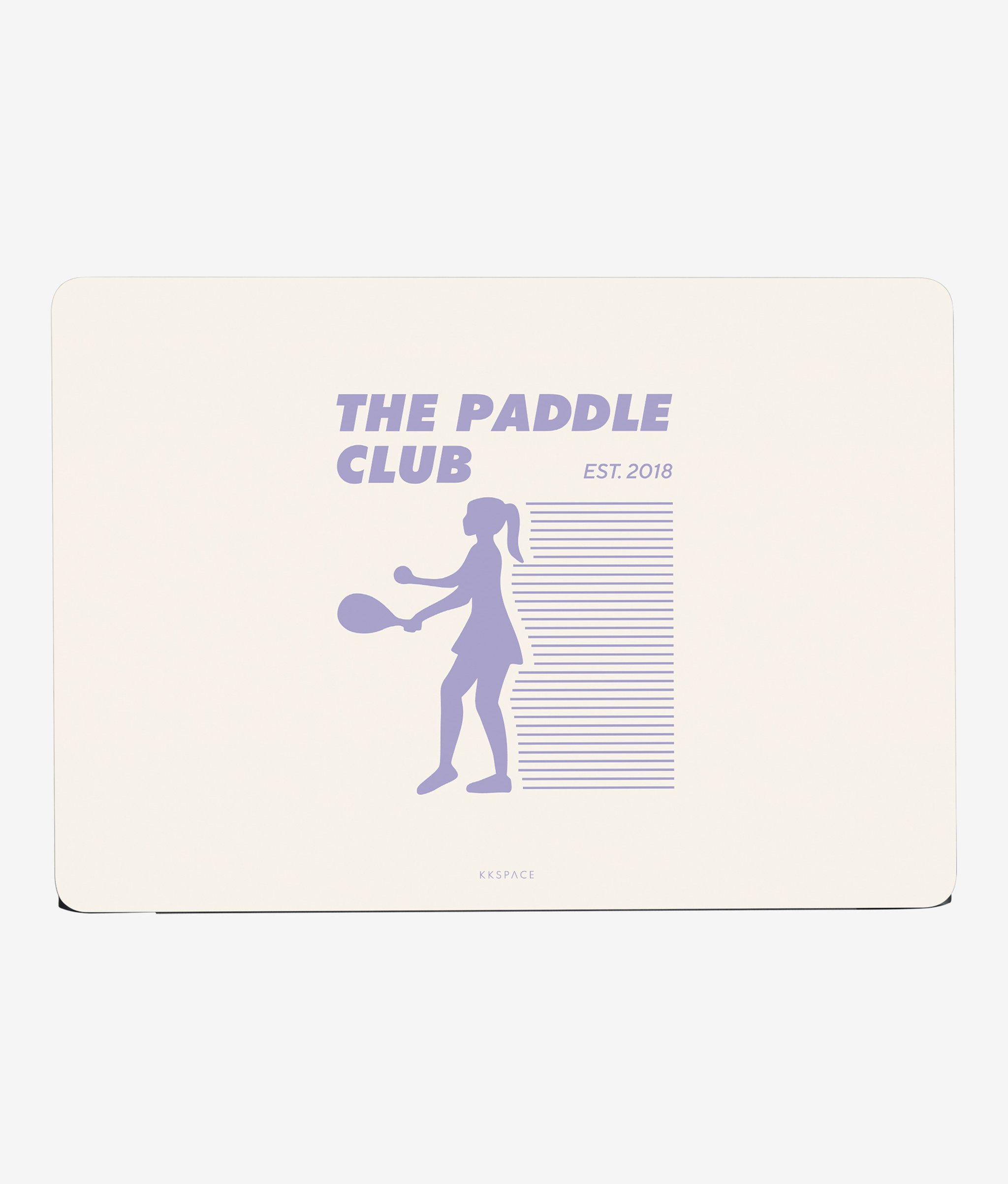 Виниловая наклейка THE PADDLE CLUB для MacBook